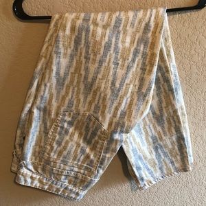 Free People Crop Pants with zipper detail - Size 30